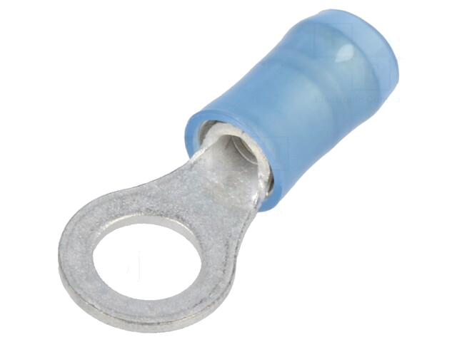 Uiteinde: oog; M5; Ø: 5,26mm; 1,25÷2mm2; klemmen; voor draad; blauw Uiteinde: oog; M5; Ø: 5,26mm; 1,25÷2mm2; klemmen; voor draad; blauw